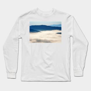 Morning Fog on the Blue Ridge Parkway Long Sleeve T-Shirt